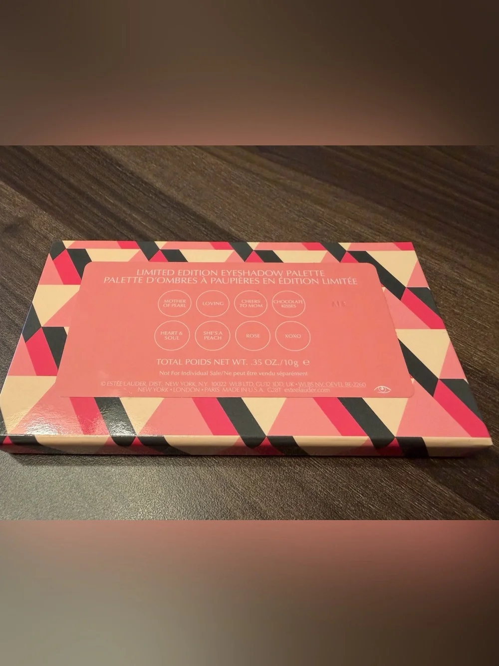 Estee Lauder limited edition eyeshadow and cheek palette